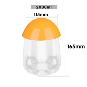 Прозрачные пластиковые бутылки для сока с крышками, 16 унций, 32 унции, ПЭТ-бутылки для свежих соков и смузи, герметичные, с возможностью индивидуальной маркировки - Product Image 4