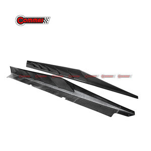 Kit de jupes latérales en fibre de carbone de style Novi de haute qualité pour Lamborghini Aventador LP700 – Spoiler latéral de voiture - Product Image 5