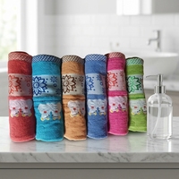 Custom Embroidered Terry Cotton Bath Towels 300 GSM 70-140cm | Factory Direct OEM Supply