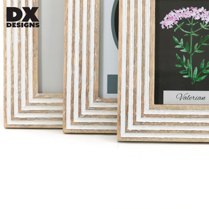 Marco de fotos de <span class=keywords><strong>MDF</strong></span> moldeado de madera rectangular personalizado del proveedor del fabricante para la decoración de su Mesa - Product Image 3