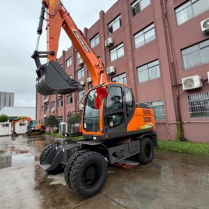 รถขุดไฮดรอลิกมือสอง Doosan DX150W-9C ขนาด 15 ตัน รุ่น DX-9C ขายดี - Product Image 1
