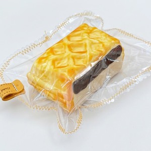 Juguete de silicona de grado alimenticio para descompresión, con forma de gofre, con textura de crema de chocolate y leche, juguete antiestrés, manualidades DIY - Product Image 1