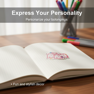 Custom Printed Brand <b>Logo</b> Waterproof Adhesive Vinyl PVC Label <b>Stickers</b> Strong Stickiness Cartoon Die-Cut Shapes 60mm Core Dia - Product Image 2