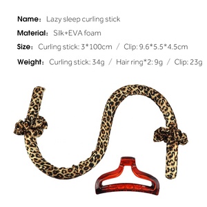 Meilleures ventes TikTok : Bigoudis doux pour dormir, sans chaleur, en ruban et en mousse, pour des boucles DIY quotidiennes - Product Image 3