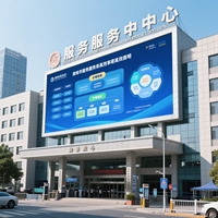 Le panneau de publicité imperméable extérieur IP65 d'affichage à LED de P8 a évalué la tension 5V pour Wayfinding et l'éducation