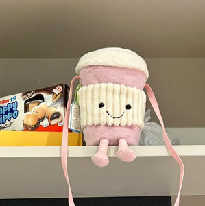 Jellyca Fun Brown/Pink Super Soft Plush Stress Relief Toy Cute Companion Gift for Girls and Children for Princess Design - Product Image 3