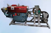 Machine à grignoter à la glace bon marché/fabricant d'extrudeuse de tige de maïs creuse