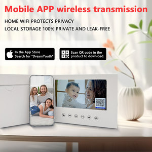 Tùy Chỉnh 7 Inch Màn Hình LCD Kinh Doanh Khuyến Mại Chuyển Động Lời Mời Đám Cưới Thiệp Chúc Mừng Album Bưu Phẩm Quà Tặng Cuốn Sách <span class=keywords><strong>Video</strong></span> Tài Liệu - Product Image 5