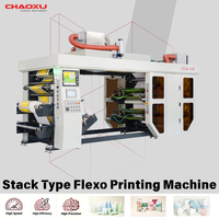 Presse flexographique automatique de type empilable 4 couleurs 150 m/min avec contrôle iOS/Android pour papier, plastique et film