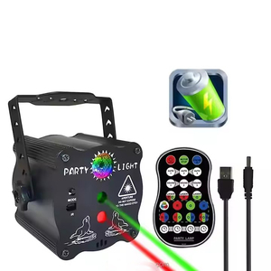 מבט חדש מיני led דיסקו מיני-led דיסקו תאורה 3-חור לילה קישוטי שליטה מרחוק אורות הקרנה חמה - Product Image 4