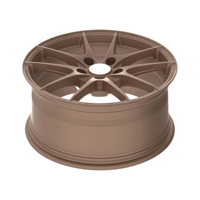 Jantes en alliage forgé flottantes de 22 à 28 pouces 5x120 5x114.3 pour voitures de luxe allemandes