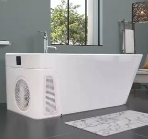Bañera de Inmersión Fría Ambohr - Control por Aplicación WiFi, Bañera de Hielo Acrílica para Recuperación Deportiva, Bañera de Agua Fría Todo en Uno con Esterilizador de Ozono - Product Image 3