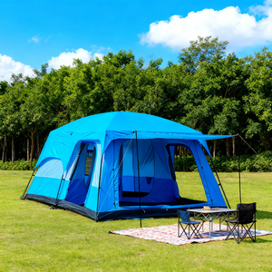 Tenda da Campeggio Personalizzata <span class=keywords><strong>per</strong></span> Esterni, Resistente al Sole e alla Pioggia, <span class=keywords><strong>Quattro</strong></span> <span class=keywords><strong>Stagioni</strong></span>, Apertura Rapida Automatica, Portatile con Due Camere e Un Soggiorno - Product Image 3