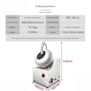 Machine à enrober le <span class=keywords><strong>chocolat</strong></span> portable de comptoir pour petites boutiques et boulangeries - Product Image 6
