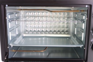 Gran oferta, horno eléctrico de encimera de acero inoxidable 28l con puerta de vidrio <span class=keywords><strong>Visual</strong></span> multifuncional para hogares - Product Image 6
