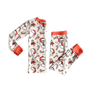 प्रीऑर्डर बेबी लड़कों 95% बांस के पश्चिमी काउबॉय थोक बुटीक की लंबी आस्तीन शर्ट पैंट पैंट के ऊपर बनी - Product Image 3