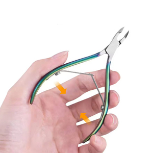 Coupe-ongles de qualité supérieure en acier inoxydable robuste avec poignée confortable pour les soins professionnels des ongles - Product Image 5
