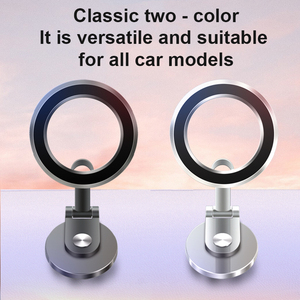 Support de téléphone pour voiture 2024 : Magnétique, en alliage, pliable, réglable pour grille d'aération/gobelet/tableau de bord. Conception de qualité, se retourne. Compatible avec la plupart des voitures et des téléphones - Product Image 6