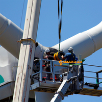 Meilleure vente SD-100KW éolienne horizontale Système d'alimentation hybride solaire à énergie alternative Système de production d'énergie éolienne