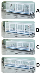 Cage en métal pour pigeons, taille d'élevage, fournie directement par l'usine - Product Image 2