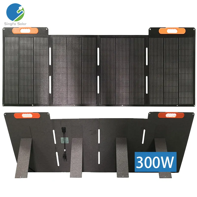 New Arrival Singfo Solar Panel 300w High Efficiency Outdoor Portable Monocrystalline Silicon Solar Panels