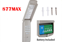 Clavier sans fil 877MAX 377LM 977LM pour contrôle de portail, télécommande de porte de garage 310/315/390MHZ, clavier sans fil 877MAX