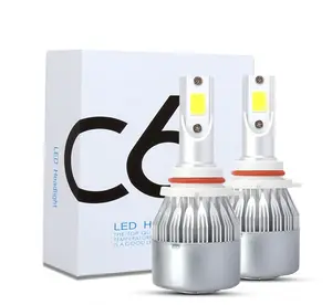 Best selling led c6 ice blue 8000k led Headlight lampada h7 c6 Bulbs led c6 ultra h4 9005 9006 H1 H3 H7 H11