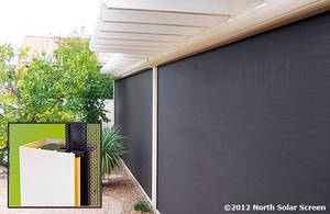 AS2047 TOMA électrique Zip Track écran rideau occultant aveugle tissu aluminium rouleau <span class=keywords><strong>store</strong></span> tissu Vertical Blackout bloc <span class=keywords><strong>soleil</strong></span> - Product Image 3