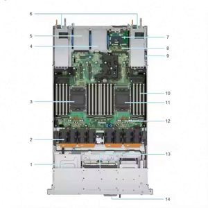 Servidor en Rack PowerEdge R670 de 17.ª Generación, 1U, 2x Procesador Intel Xeon 6710E, 6400 DDR5, SSD de 1.92 TB, 3 Años de Garantía, en Stock - Product Image 3