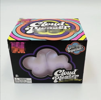 Vente en gros NEE Cloud Pleaser Jouet Squishy en forme de nuage, sensoriel, anti-stress, doux à presser, cadeau pour enfants et adultes, idéal pour les fêtes
