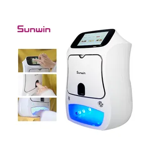 Portable 3d Multi Function Digital Nails Art Polish Paint Machine Price Automatic Nail Art Printer For Painting Nails Dryer