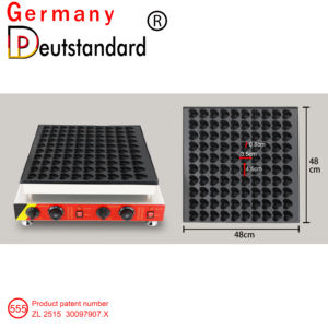 100 قطعة الاستخدام التجاري poffertjes الشواية/dorayaki آلة فطيرة صانع - Product Image 4