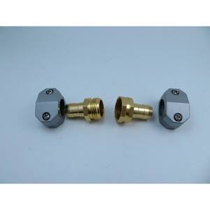 Kit de réparation de tuyau d'arrosage de style américain, ensemble de fixations en métal ABS pour raccords de tuyaux d'eau mâles et femelles, connecteur de tuyau d'arrosage de jardin - Product Image 1