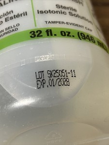 3200045500ea 32 oz eyesaline rử<span class=keywords><strong>a</strong></span> mắt dung dịch muối Refill Thương hiệu Mới gốc tại chỗ PLC - Product Image 4