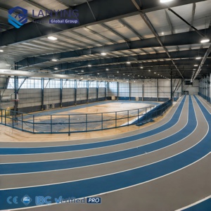 Stade de basketball en structure métallique préfabriquée CWB & ISO, terrain intérieur, structure sportive polyvalente - Product Image 3