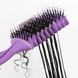 Cepillo para Cabello Rizado de la <span class=keywords><strong>Mejor</strong></span> Calidad con Logotipo Personalizado, Cepillo Ecológico para Definir Rizos, Peine para Cabello Rizado y Cepillo para Masaje Capilar - Product Image 4