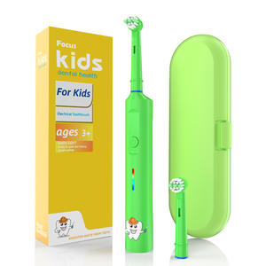 Brosse à dents électrique Focus Kids pour enfants de 3 ans et plus, poils souples, rechargeable avec étui - Product Image 1