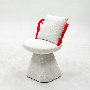 Fauteuil inclinable pivotant de style national pour chambre, salle à manger, hôtel, balcon, tabouret de coiffeuse - Product Image 4