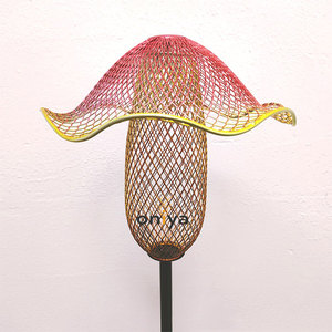 Oniya kim loại lưới chim hoang dã nhiều lớn lên trung chuyển nấm Hình dạng cổ phần sân món quà ngoài trời mùa đông cho ăn sóc bằng chứng - Product Image 1