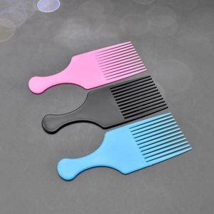 Peigne démêlant en plastique à dents larges pour cheveux afro avec LOGO personnalisé - Product Image 6