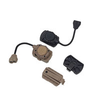 Lampe tactique LED YAKEDA Molle pour casque, éclairage rapide pour casque tactique, équipement de combat, lampe torche tactique