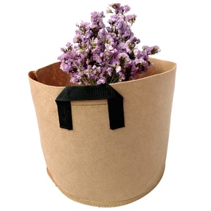 Respirant Personnalisé Étiquette Fraise Sacs <span class=keywords><strong>de</strong></span> <span class=keywords><strong>Culture</strong></span> Rond Légumes <span class=keywords><strong>Sac</strong></span> Tissu Pots 5 Gallons - Product Image 2