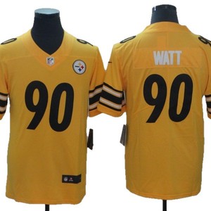 <span class=keywords><strong>Maillot</strong></span> de football américain <span class=keywords><strong>NFL</strong></span> 2026 à manches courtes en polyester, broderie et impression en relief, <span class=keywords><strong>Steelers</strong></span> Deuxième Génération - Product Image 5