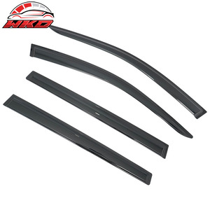 Viseras para ventanas Subaru Ascent 19-26, 4 piezas, acrílico ahumado, deflectores de lluvia y viento - Product Image 2