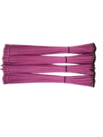 Tête d'allumage magenta sans capuchon 1m pyrotechnie haute fiabilité fil de cuivre logistique transfrontalière