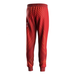 Pantalones Deportivos Rojos para Hombre, Cómodos y Duraderos, para Entrenamiento y Competencia - Product Image 4