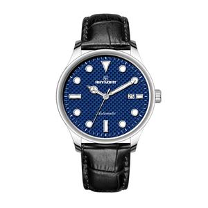 Montres de luxe minimalistes, boîtier de montre en acier inoxydable 316 L avec cadran en fibre de carbone, bracelet en cuir véritable super lumineux, unique - Product Image 4