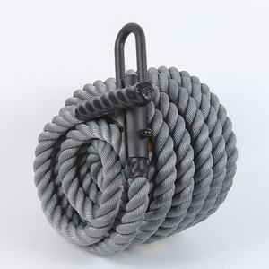 <span class=keywords><strong>Cuerda</strong></span> Profesional para Arrastrar Trinecos, <span class=keywords><strong>Cuerda</strong></span> de Batalla de Alta Resistencia Antideslizante para Entrenamiento de Resistencia y Fitness - Product Image 2