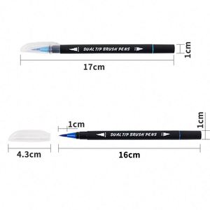 Juego de Rotuladores de Pincel Suave No Tóxicos con Almacenamiento Conveniente, Marcadores Artísticos Tipo Copic para Dibujo - Product Image 1