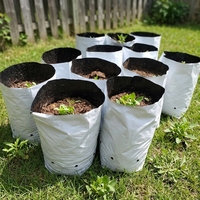 Sac de culture en plastique haute résistance résistant aux UV pour la culture professionnelle de tomates et de poivrons en serre